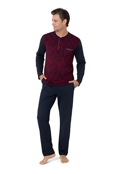 Pierre Cardin Erkek Jakarlı Uzun Kol Ev Giyim Takım VR.PC.e61.k11 Y01