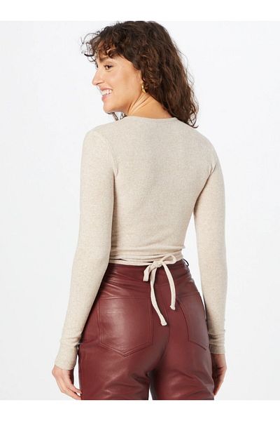 About You Crop Top Lino Bej