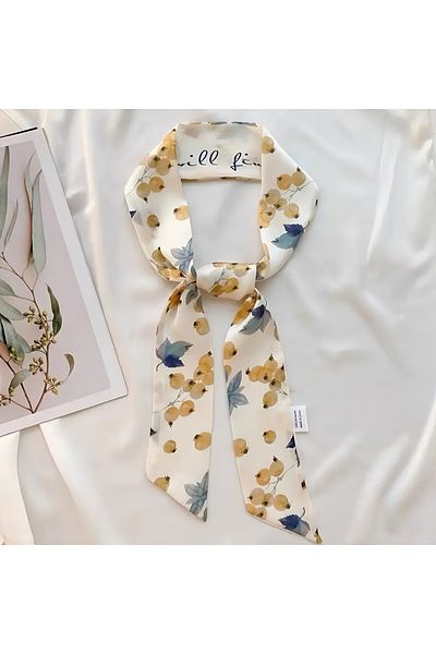MAHLA Design Scarf, Thin Neck Scarf, Bag Accessory
