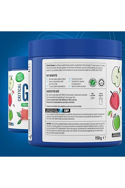 applied nutrition Critical Greens – Apple Burst Flavor