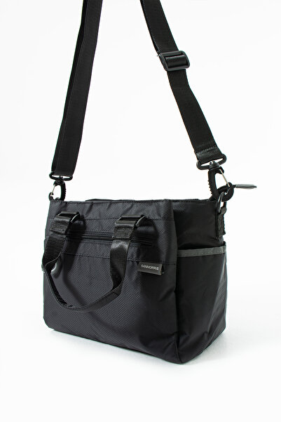 H&D COLLECTİON Жіноча сумка з 4-окулярним візерунком з парашутного полотна, р...