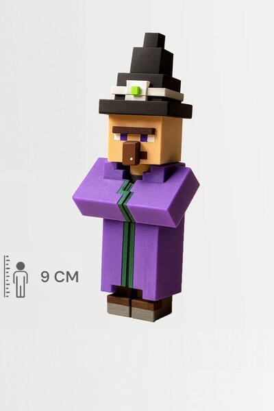 Minecraft Witch Moving Articulated Figure