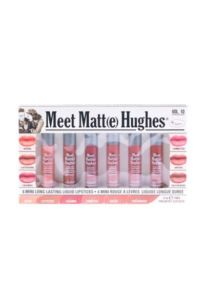 the balm The Balm Mini Liquid Lipstick Set - 10th Edition