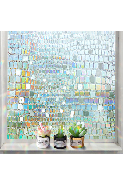 OEM Folie autoadezivă opacă de protecție solară și intimitate, anti-UV, 45 x ...