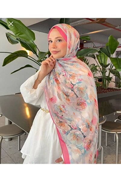 MODA سلسلة إلهام من الشالات الناعمة القطنية المنقوشة من Mineleşarp