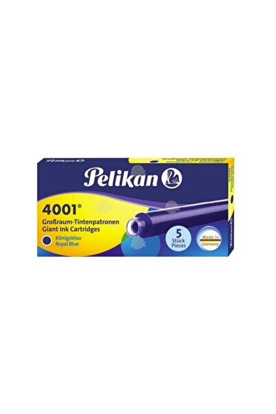 Pelikan Cartușe de cerneală mari 4001 Albastru regal, set de 5