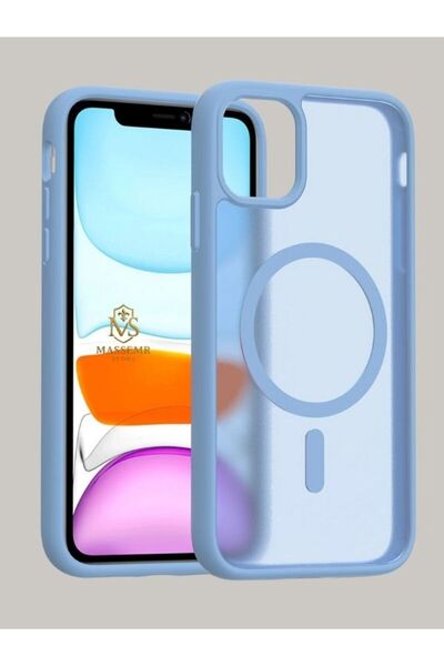 Massemr Case for iPhone 12/12 Pro Case Magsafe Compatible Cover Premium Quality Transparent Magnetic Phone Case