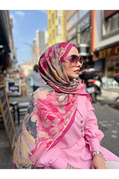 Sekine İpek NİVA BAMBU KRAŞ DİJİTAL ŞAL