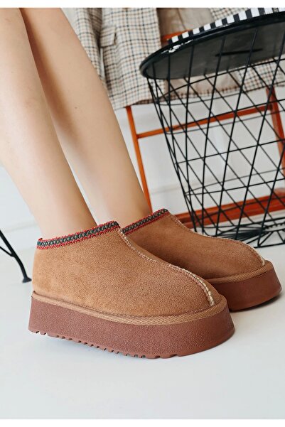karadağsb Μποτάκια Foyk Tan Suede