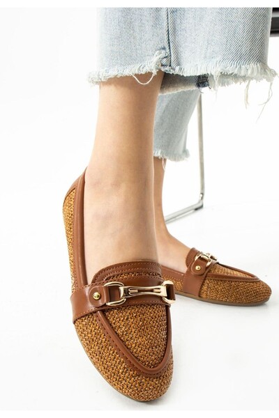 pabucmarketi Tan Women's Ballerinas