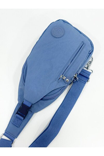 H&D COLLECTİON Жіноча сумка з водостійкої тканини Krinkıl, з перехресними ременями, синього кольору