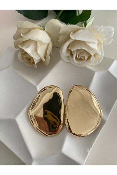 Dionme Zra metal plaka küpe