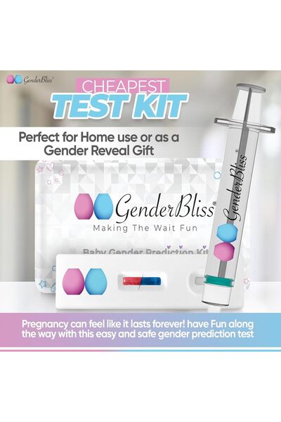 Unbranded/Generic GenderBliss Gender Prediction Test - Reveal if Your Baby is a Boy or Girl from 8 Weeks - Instant R