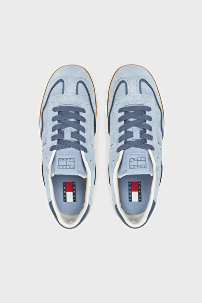 Tommy Jeans Logolu Süet Sneaker Ayakkabı AYAKKABI EN0EN02806 DBS
