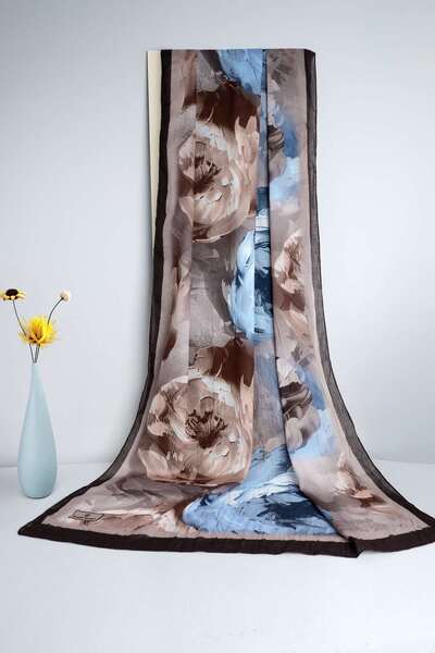 Sekine İpek SORA BAMBU KRAŞ DİJİTAL ŞAL