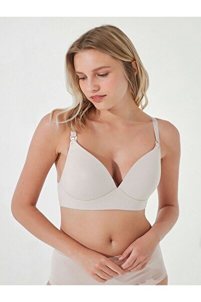 Ersa Cotton Mama Pregnant Breastfeeding Sudney Racerback Cotton Bralet