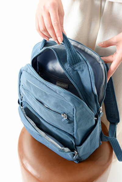 louisiana polo Rucsac de școală pentru femei Bolsas Blue 1086