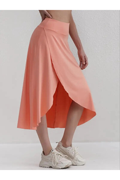 MODA Bemy Çarşı Women's Pocket Detailed Leggings Sandy Skirt