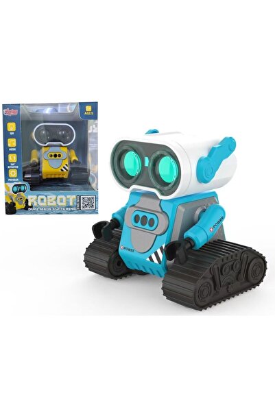 NEWBRENDHOME Öğretici Eğitici Oyuncaklar S-023 4568 MAVİ-SARI UK FF ŞARJLI 2 4G ROBOT ARABA Kız Erkek Çocuk Oyunc