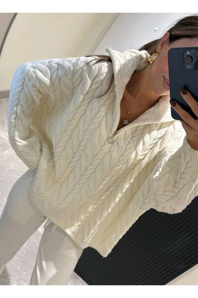 codudem سترة شتوية بتصميم بينترست مع ياقة بسحاب