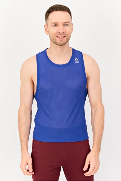Reebok Women Sportswear Fit Sleeveless Training Tank Top, Blue