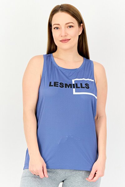 Reebok Women Sportswear Fit Sleeveless Training Tank Top, Slate Blue