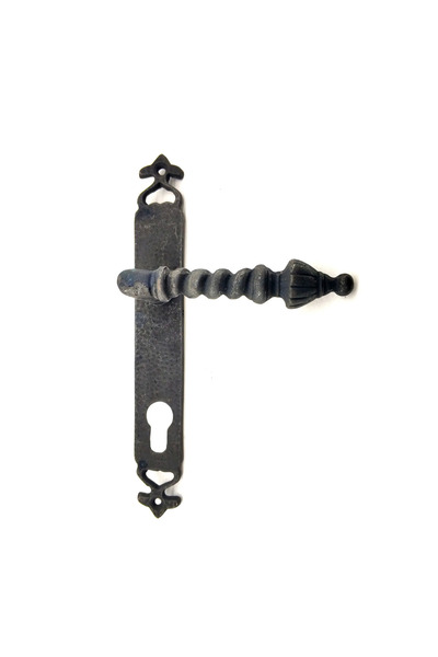 Kanonik Education Antique Style Decorative Brass Burma Bathroom Door Handle - 247x35 mm, Oxide