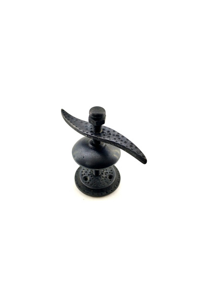 Kanonik Education Antique Style Decorative Brass Propeller Blinds Stopper - 110x110 mm, Oxide