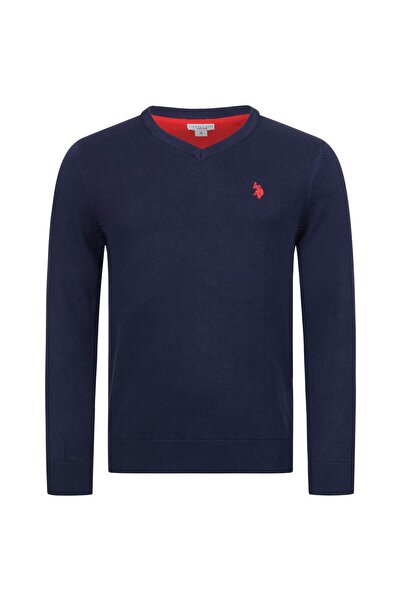 U.S. Polo Assn. U.S. POLO ASSN. Herren V-Neck Pullover P006