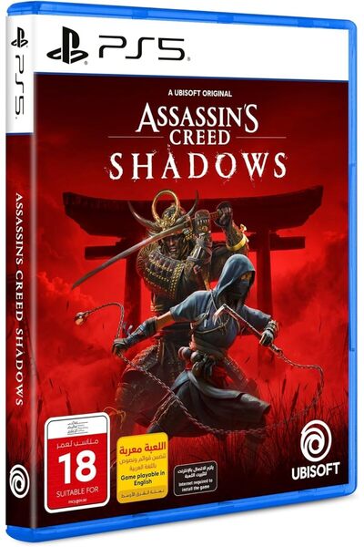 Ubisoft XTRIZ Assassin's Creed Shadows, PlayStation 5 Game, Arabic/English Version