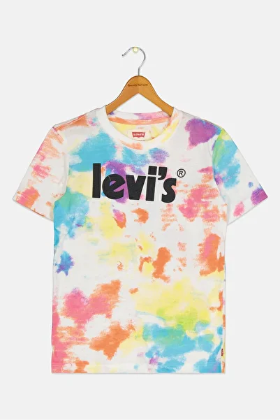 Levi's Kids Boy Tie-Dye Short Sleeve T-Shirt, Multicolor