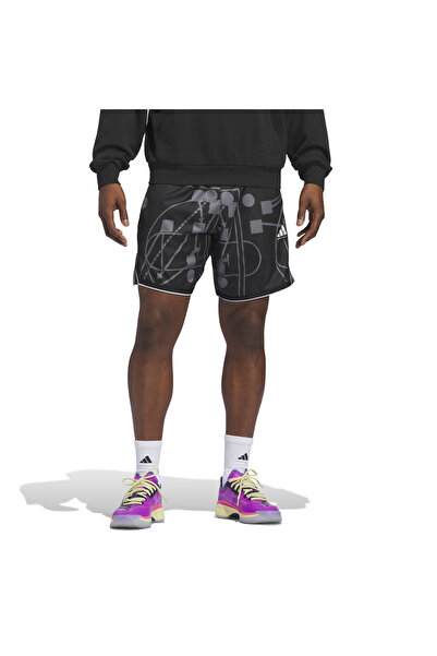 adidas CRAZYLITE AOP 4 Şort Siyah JD2510