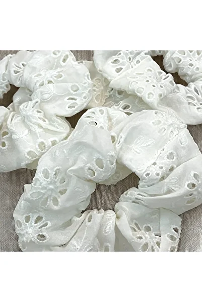 Twinssis Accessories Pearl White Fisto Large Bagel Rubber Buckle