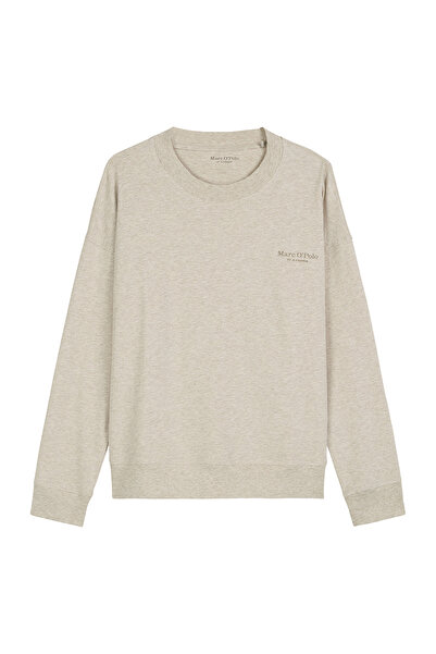 Marc O'Polo Pyjamaoberteil Mock Neck Top M-Line Schlaf-Oberteil Nachthemd Sleepshirt