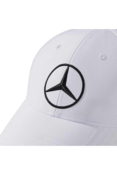 adidas قبعة بيضاء للجنسين من مرسيدس AMG بتروناس فورمولا ون تيم بايلوت