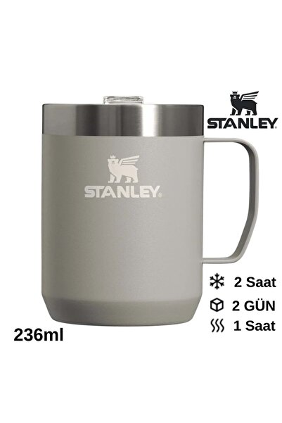 Stanley Classic Legendary Camp Mug 0.23L Termos Kupa Kamp Bardak Matara GRİ