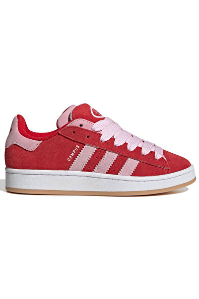 adidas CAMPUS 00S DOUBLE W Kadın Kırmızı Spor Ayakkabı JQ5743