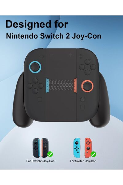 erorex حامل دعم مقبض Switch 2، مقابض اليد، وحدات تحكم Nintendo Switch 2، Joycon Comfort