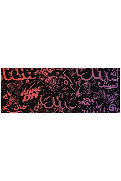 erorex Graffiti Desk Mat – Soft Anti Slip High Density Rubber Base