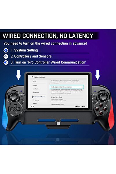 erorex Switch Controller Nintendo Switch/Oled One Piece Joypad Controller Replacement Nintendo Switch Pro