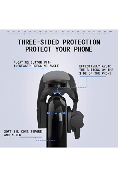 erorex Mobile Shooting Games Fire Trigger Pubg/Cod Portable Gaming Grip Sensitive Shoot Aim Joysticks Aim