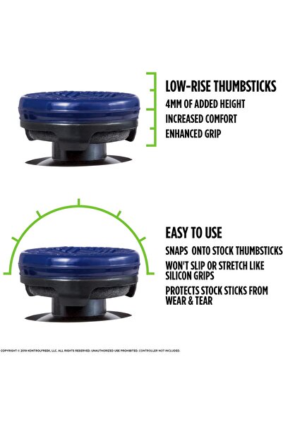 erorex Galaxy Purple Playstation 4 Playstation 5 Performance Thumbsticks Compatible Controller Grip