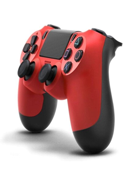 erorex وحدة تحكم Dualshock 4 لجهاز PS4 باللون الأحمر (النسخة الرسمية) (مُجدَّدة)