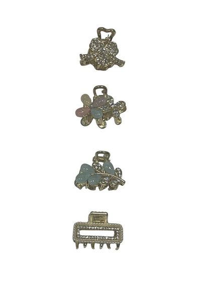 ZAYA 4-Piece Mini Latch Clip Set