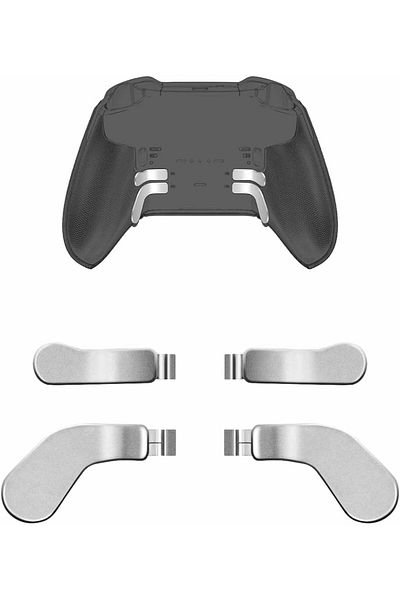 erorex Metal Stainless Steel Paddles Trigger Xbox Elite/Xbox Elite 2 Replacement Parts Accessories Kits
