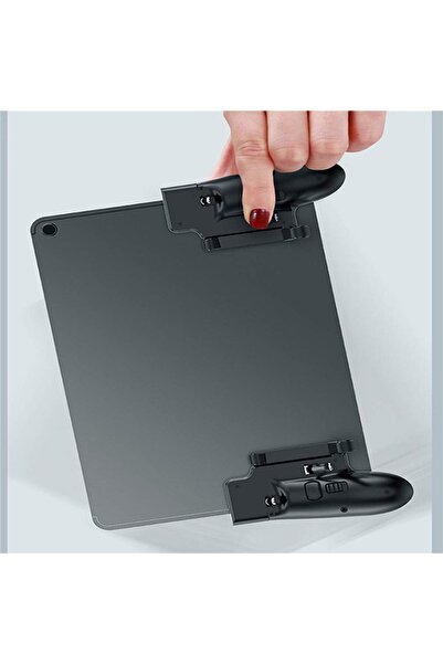 erorex Mobile Game Controller Ipad/Tablets Six Finger Game Joystick Handle Trigger Aim Button L1R1 L2R2