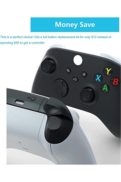 erorex 12 Piece Rb Lb Repair Bumper Button Tactile Switch Repair Kit Xbox One Controllers Base Model S