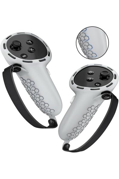 erorex Controller Grips Meta Quest 3 Comfortable Silicone Cover Hand Straps 2 Joystick Cover Oculus Quest