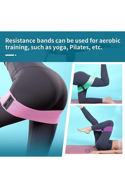 erorex Fabric Resistance Bands Legs Workout Bands Resistance Bands Men Women Booty Bands Working Out