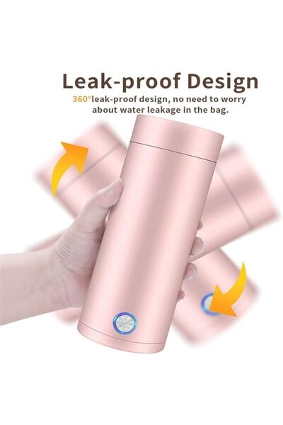 erorex Portable Electric Kettle, 400Ml Compact Travel Kettle Auto Shut-Off Boil Dry Protection, Fast